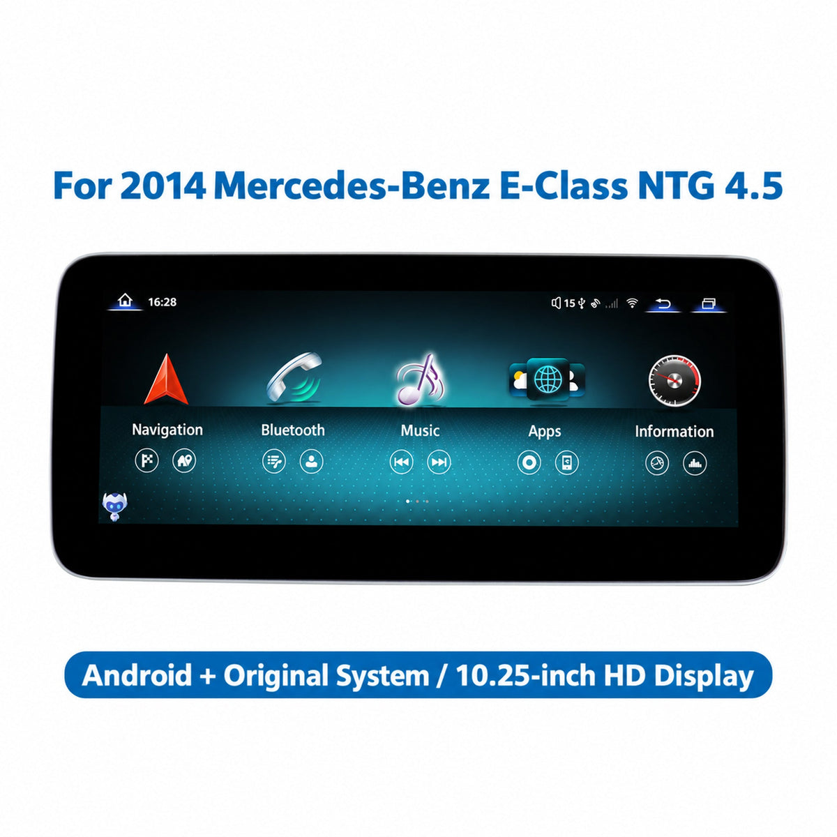 Product image with English text