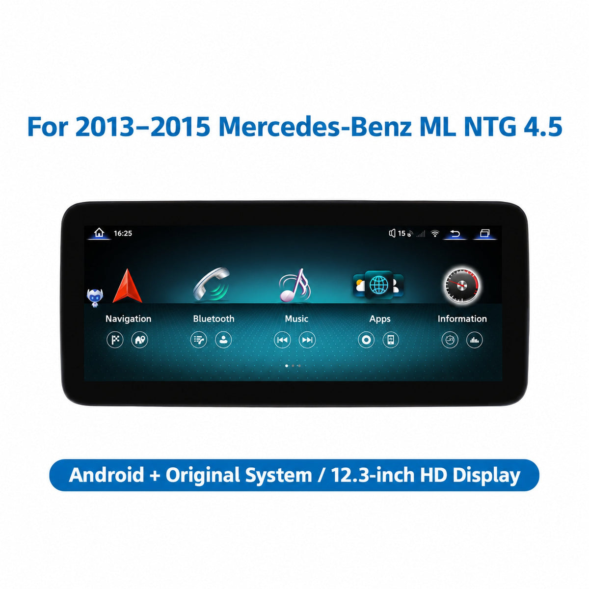 Product image with English text