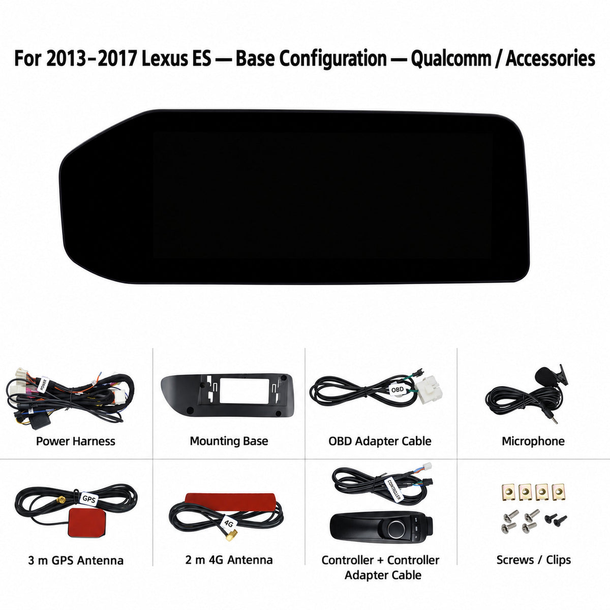 Product image with English text
