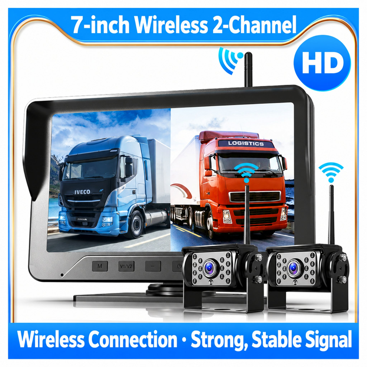 Product image with English text